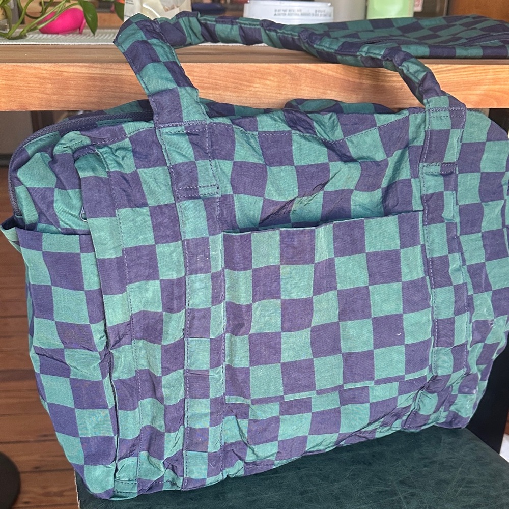 Baggu Cloud Carry On-Jewel Checked